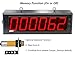 DC12-24V Automatic Digital Counter, 0-999999 Display Counter, 1.5” LED Display Counter with Infrared Sensor 27” Distance, Industrial Tally Counter for Production Line Piecework, Traffic Counter
