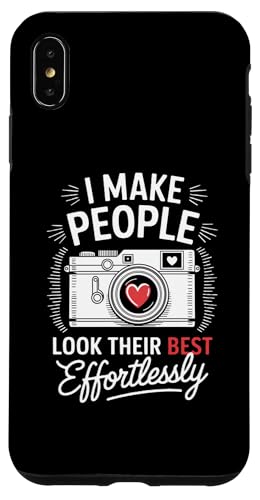 I make people look their best effortlessly スマホケース iPhone XS Max 用