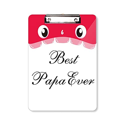 Meilleur papa jamais bloc-notes A4 le cadeau idéal pour le bureau de votre père