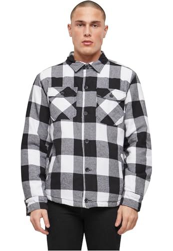 Image of Brandit Men's Lumber Jacket Black /Blue