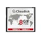 Cloudisk Compact Flash Card 8GB CF 2.0 für digitale Kameras und Industrie