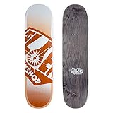 Grafik: gepunktetes Deck Alien Workshop Skateboard Deck OG Logo Hex Orange 21,6 cm
