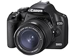 Canon EOS 500D SLR Fotocamera Reflex Digitale (15 megapixel, LiveView, Video HD) incl. Kit 18-55mm IS (Immagine stabilizzata)