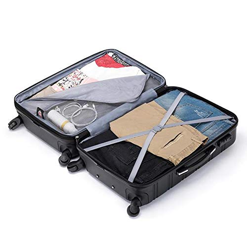Conjunto Kit 2 Malas De Viagens Rígida Em ABS Reforçada Com Rodinhas 360° Executiva
