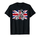 BMX Rider Union Jack Great Britian Uk British Flag...