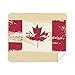 Canada Flavor Flag and Maple Cleaning Cloth Screen Cleaner 2pcs Suede Fabric