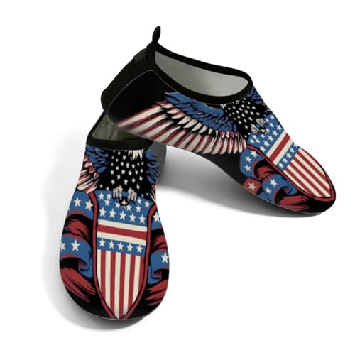 Calcetines acuáticos de secado rápido con estampado artístico para hombre y mujer