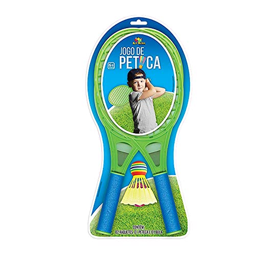 Jogo de Peteca com Raquetes tipo Badminton