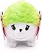 LINANNAN Dibujos Animados Serie Pokemon Shaymin Peluche Juguete Juguete Kawaii Hedgehog 20 cm Lindo Peluche de Juguete Decoración Regalo de cumpleaños Muñeca de rellena Regalo Creativo
