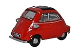   kompatibel mit Oxford 76IS001 BMW Isetta rot Maßstab 1:76 