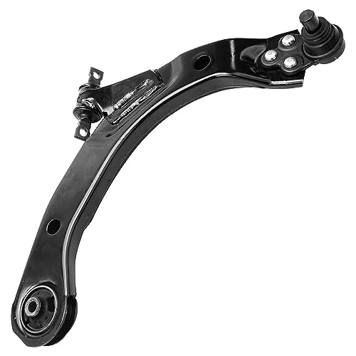 Image of Detroit Axle - 6pc Front End Control Arms Kit for Chevrolet Cobalt HHR Pontiac G5 Pursuit, Lower Control Arm w /Ball Joint Outer Tie Rod Ends Sway Bar Links Replacement