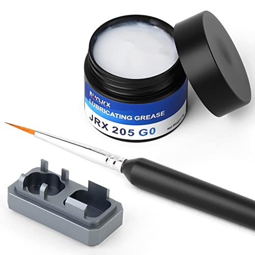 Image of RUNJRX Keyboard Switch Lube Kit JRX 205G0 0.53oz /15g, Switch Opener for MX Cherry Panda Kailh Switch,Lube Brush for Mechanical Keyboard Switch