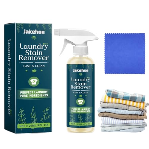 Stain Treater Spray All-in One Leistungsstarke Fleckenentferner Kleidung Dry Clean Spray Geeignet für Kleidung Innenteppiche Butter Ölflecken Schokoladenflecken und Handtücher