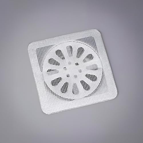 Kit 10 Tela Telinha Protetora Para Ralo De Banheiro Quintal Cozinha Anti Inseto 10cm x 10cm Filtro A
