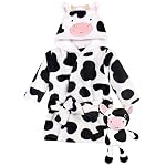 Girls Bathrobes Cow