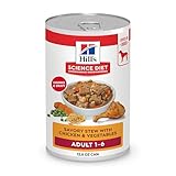Hill's Science Diet Adult 1-6, Adult 1-6 Premium Nutrition, Wet Dog...