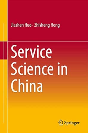 Service Science in China 2013th Edition book cover
