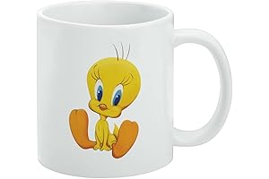 Looney Tunes Tweety Bird Ceramic Coffee Mug: A Cheerful Companion for Your Morning Brew