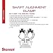 Starrett Shaft Alignment Chain Clamp Set with Case - 196B5 Indicator, PT18724 Snug, Extension Plate, Posts (5