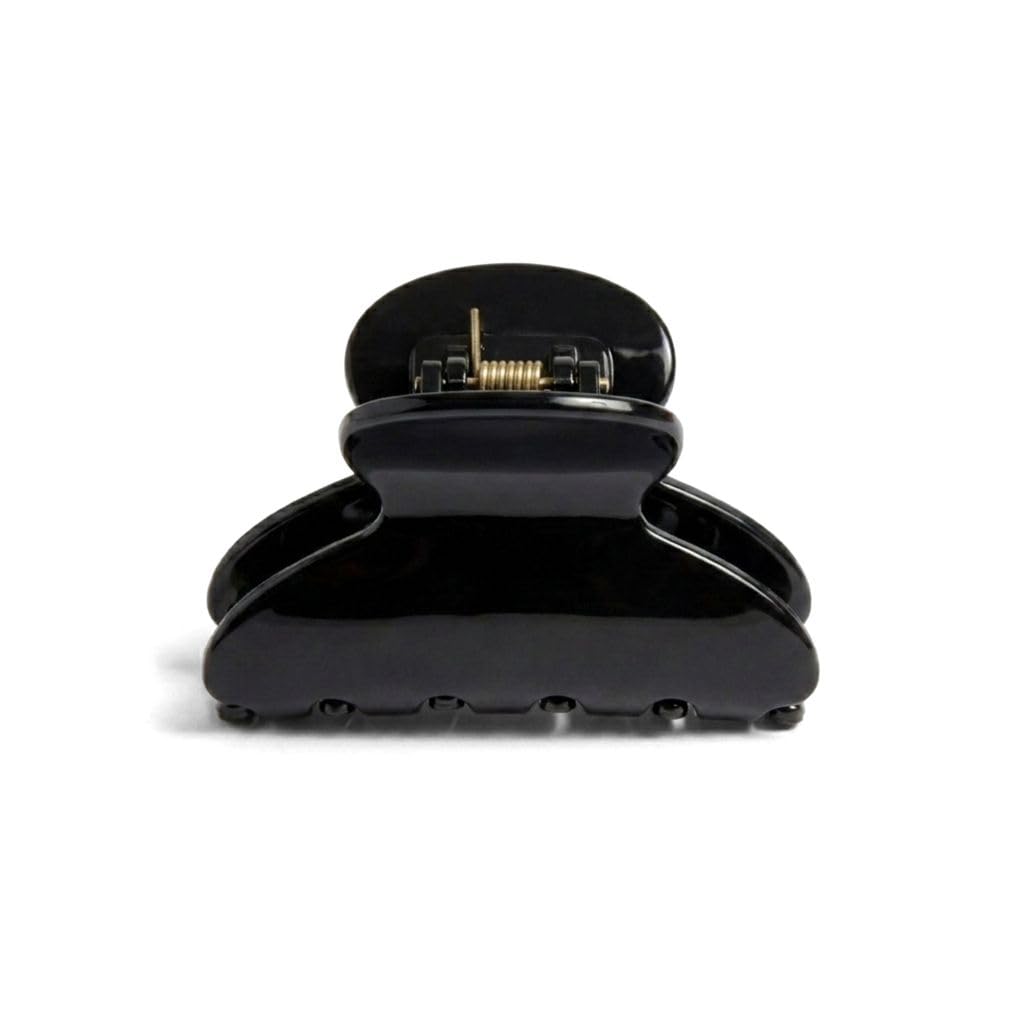 France Luxe Mini French Hair Clip for Thin Hair, No Slip Hold, Africa Brown image 4
