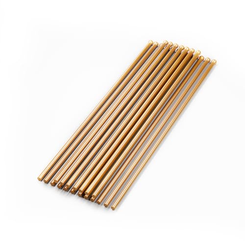 Image of SWANSOFT 19PCS Copper Needle Scalers, 7 inch Non-Sparking Descaling Needles | Non-Sparking Copper Needles, Compatible with Electric & Air Needle Scaler