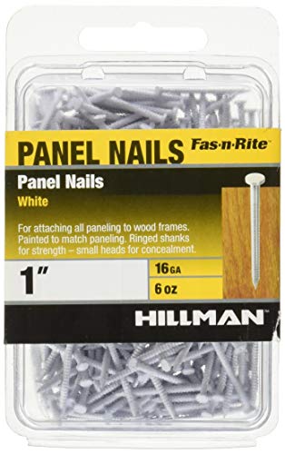 HILLMAN FASTENERS 461527 Clavo blanco 6 oz 1-5/8 miniatura 1