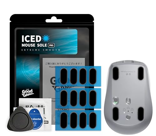 �yPro�Łz�����p �Q�[�~���O �}�E�X�\�[�� Logicool ���W�N�[�� MX Anywhere 3s / 3 ��p �A�b�v�f�[�g�� [ EXTREME SMOOTH�f��/ICED PRO �V���[�Y / 3���Z�b�g / ���ׂ� ���� ���P/�}�E�X�t�B�\�g