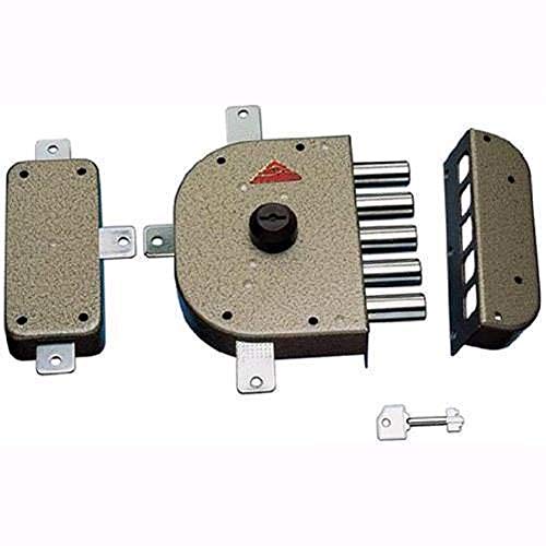 Cr Serrature 3300 P Serratura da Applicare Senza Scrocco, Entrata Sinistra, 60 mm