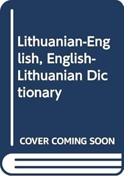 Paperback Lithuanian-English, English-Lithuanian Dictionary Book