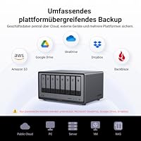 UGREEN NASync DXP8800 Ultra 8-Bay NAS für Teams und kleine Unternehmen – Ansicht 6