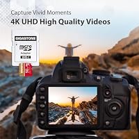 Gigastone 512 GB Micro-SD-Karte, 4K-Kamera Pro, A2 V30 UHS-I U3 C10, bis zu 150/120 MB/s, für Smartphone, GoPro, Action-Cam, 4K-UHD-Video, mit Adapter und USB-C-Kartenleser – Ansicht 4