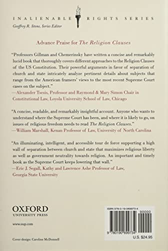 The Religion Clauses: The Case for Separating Church and State (Inalienable Rights) - Image 2