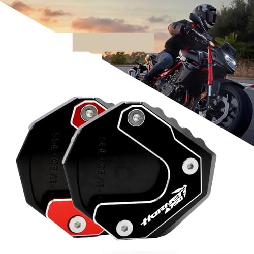 Plaque support béquille CB750 Hornet élargisseur haute précision