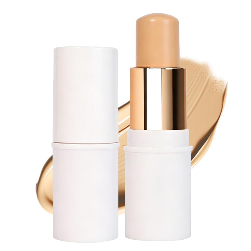 Foundation Make-up Stick Concealer, 2026 New Korean Foundation Complexion Stick for Mature Skin, Buildable, Waterproof & Long-Lasting, Lightweight & Hydrating, Matte Finish (#02)