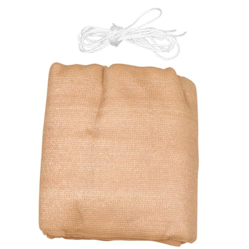 Sosoport Shade Sail Farm Sunshade Net Triangle Shade Canopy Sail Cloth Shade Sun Sails Triangle Canopy Shelter Cover Outdoor Awning Sun Cloth for Outdoor Miniature Flowerpot Hdpe