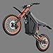 ARPURFILE RushRode Electric Dirt Motorcycle, 2000W Brushless Motor, 48V 20.8Ah Battery, 34 MPH Max Speed, 40 Miles Range, 265 lbs Load Capacity, 14