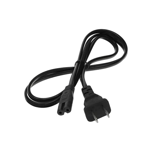 SF Cable 4ft 18 AWG 2Slot NonPolarized Power Cord