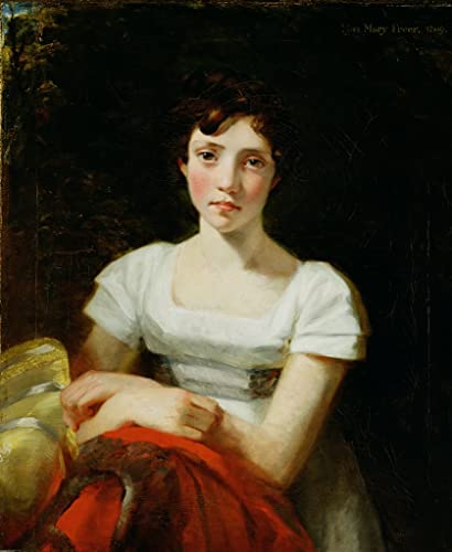 Affiche Mary Freer par John Constable | Impression sur toile 60x90cm pour déco salon
