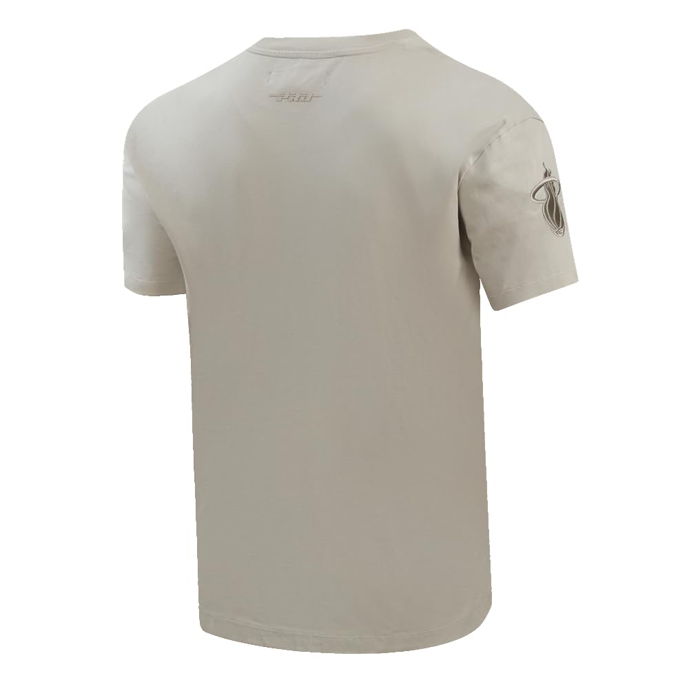 PRO Standard Men's NBA Neutral Short Sleeve Tee, Taupe, XL - Image 2