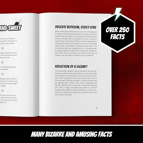Book of Interesting Facts for Demon Slayer Fans: Demon Slayer Book with more than 250 Mind-Blowing Facts and Trivia about the Demon Slayer Manga, ... Figures (Mind-Blowing Trivia and Facts)