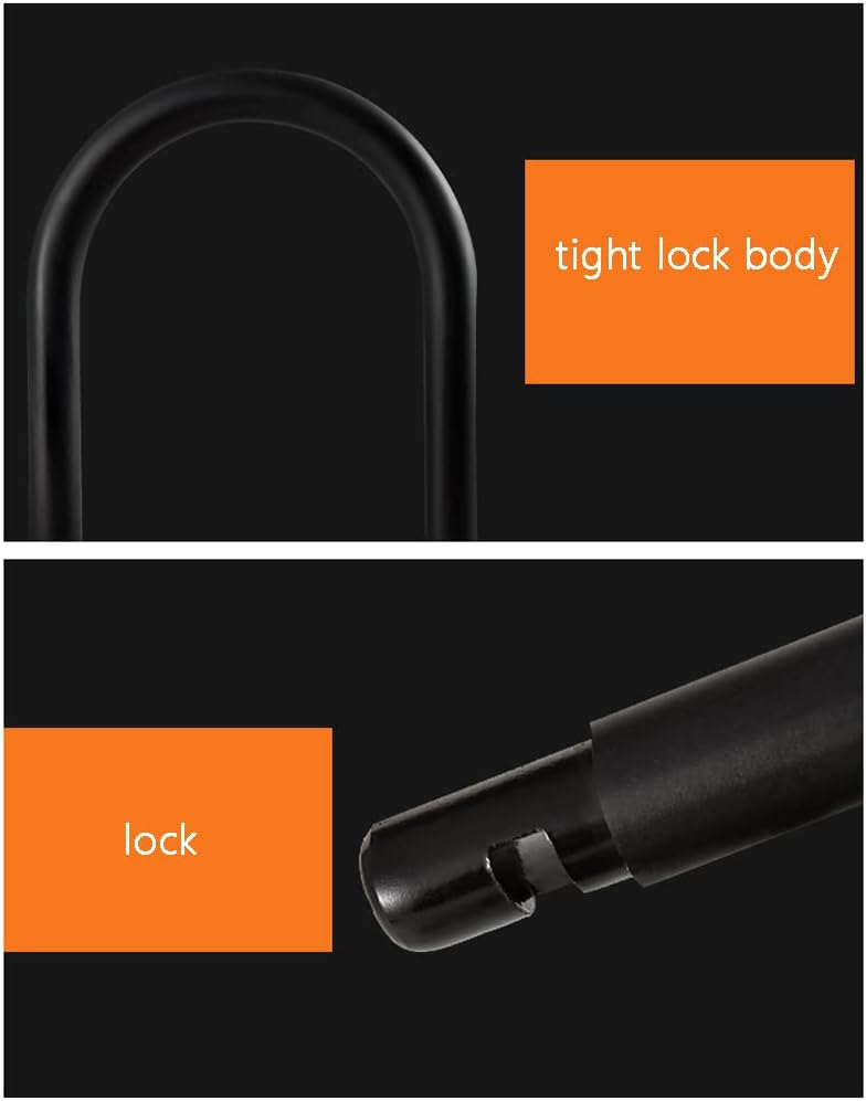 Heavy Locks Universal Bike Lock Electric Bicycle U-Shaped Lock Bicycle Bicycle Portable Lock Riding Accessories for Bikes Motorbikes U-Locks for Bicycles