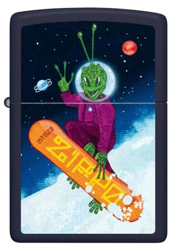 Encendedor Zippo Space Azul miniatura 2