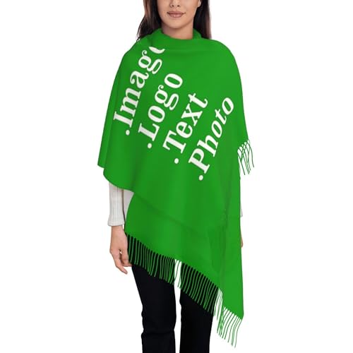 Custom Scarves For Women Winter Scarf Shawl Customize Personalized Scarf Gift3