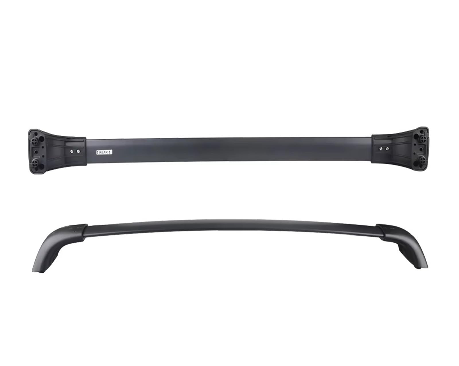 Barres de toit profilées pour Toyota Highlander robustes 2 pièces - 8