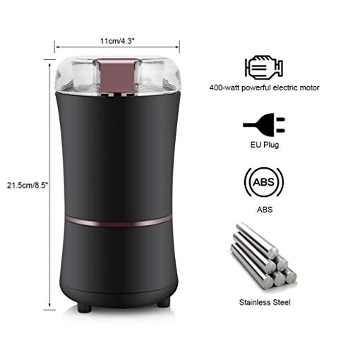220V 400W Electric Coffee Grinder Grinder Bean Spice Nut Grinder With Stainless Steel Blade #TOP1