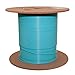 Cable Central LLC 12 Fiber Indoor Distribution Fiber Optic Cable, Multimode 50/125, Corning ClearCurve OM4, Plenum Rated, Aqua, Spool, 1000ft
