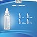 MoYo Natural Labs 8 oz Spray Bottles Fine Mist Empty Travel Containers, BPA Free PET Plastic for Essential Oils and Liquids/Cosmetics (Pack of 2, Multi-Color)