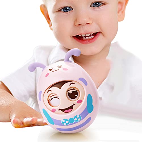 Brinquedo Wobbler - Brinquedo de tempo de barriga de abelha piscando para crianças 1-3 - Brinquedos