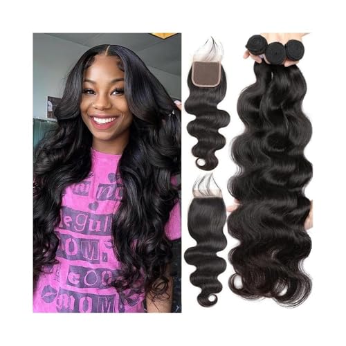 Extensiones de cabello natural ondulado con encaje para lucir perfecta en cualquier ocasión
