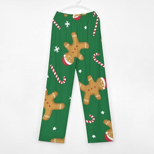 Green Christmas Gingerbread CandiesChildren's Casual Pajamas120CM2